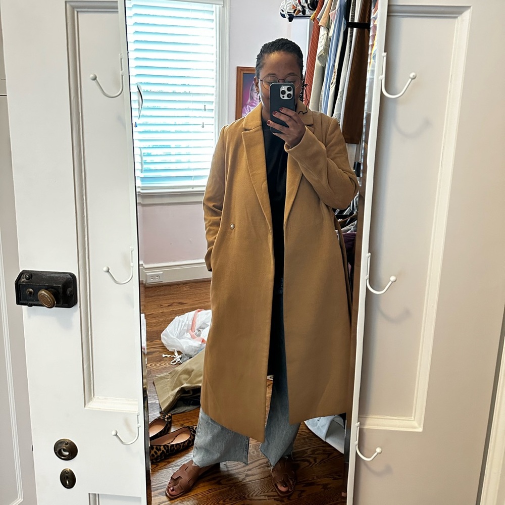 H&M camel coat